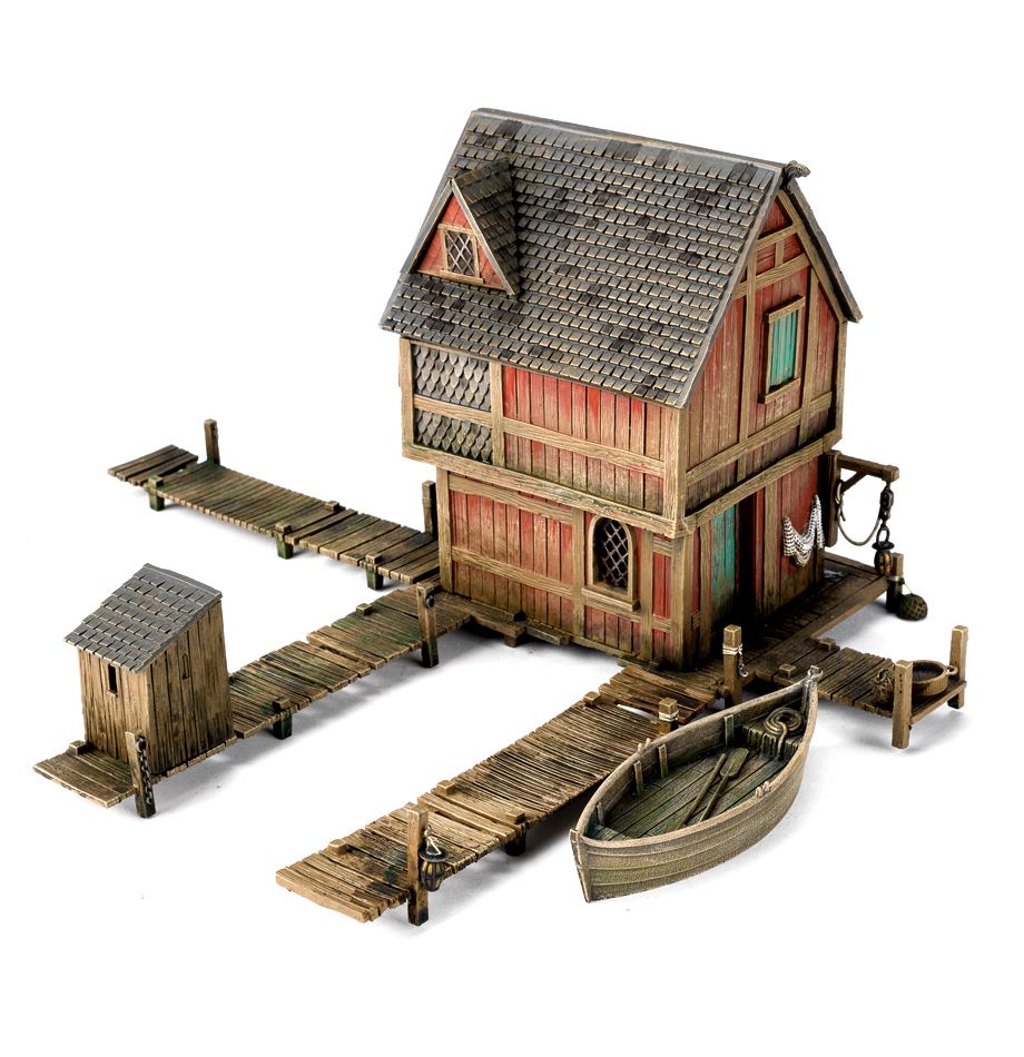 The Hobbit Strategy Battle Game: Lake-town House  