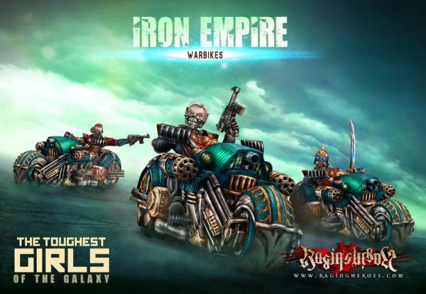 The Toughest Girls Of The Galaxy: Iron Empire- Warbikes 