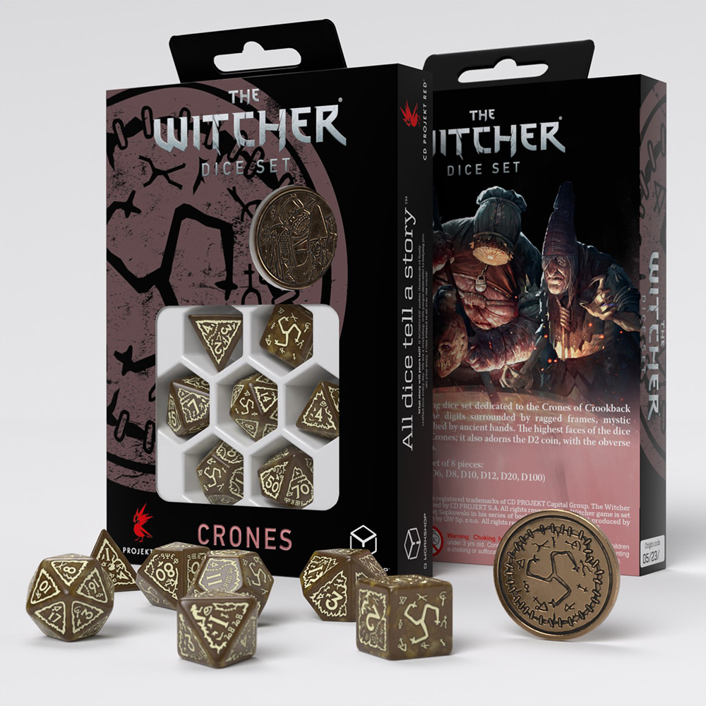 The Witcher Dice Set: Crones Weavess 