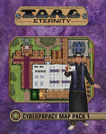 Torg Eternity: CYBERPAPACY MAP PACK 1 