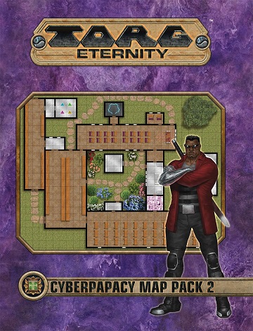 Torg Eternity: CYBERPAPACY MAP PACK 2 