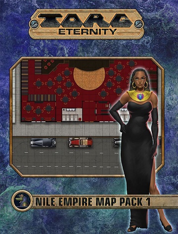 Torg Eternity: Nile Empire Map Pack 1 