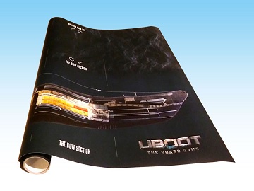 U-Boot The Board Game: Latex Giant Playing Mat 