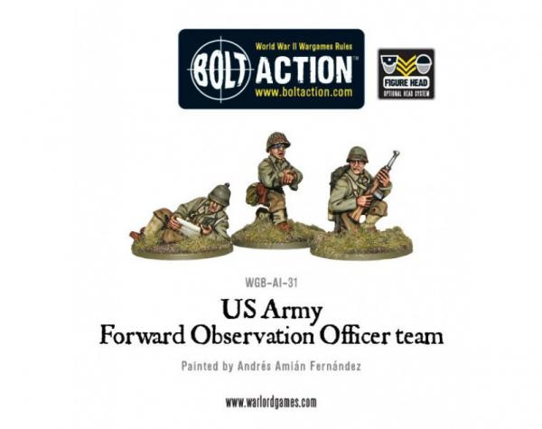 Bolt Action: USA: Forward Observation Officer Team 