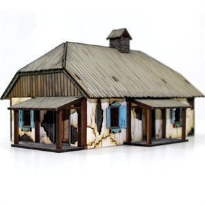 4Ground Miniatures: 28mm: Ukraine Rural House