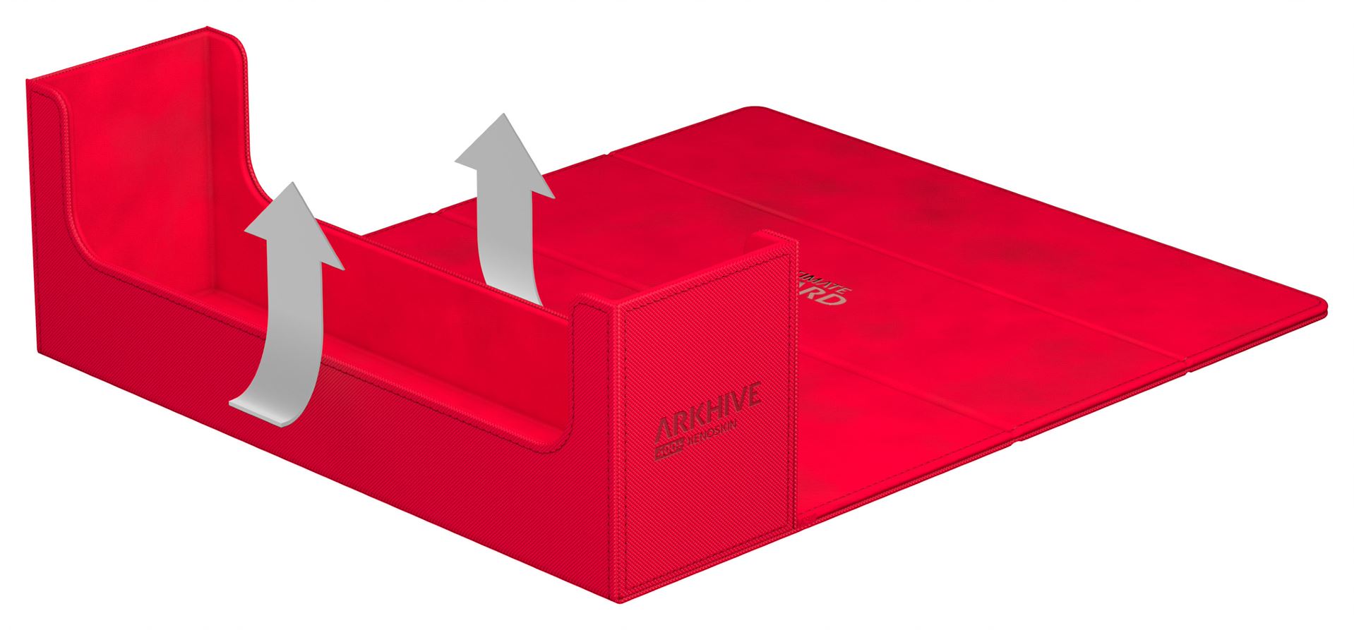 Ultimate Guard: Arkhive 400+ Standard Size Xenoskin: MONOCOLOR RED 