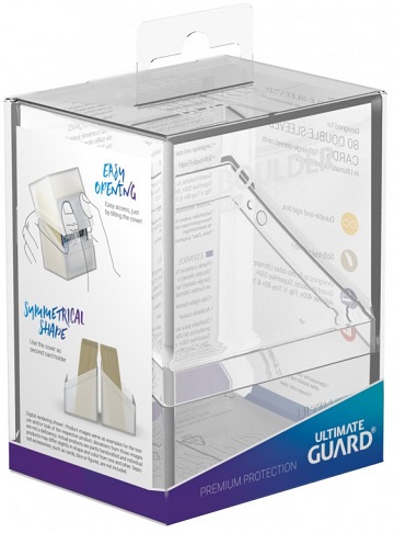Ultimate Guard: Boulder Deck Box Standard 80+: Clear 
