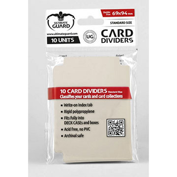 Ultimate Guard: Card Dividers: Sand 