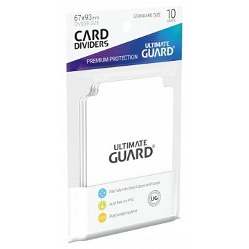 Ultimate Guard: Card Dividers: White 