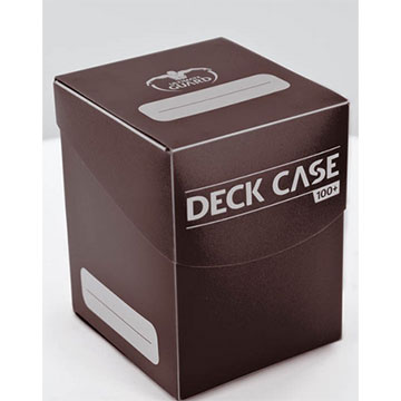 Ultimate Guard: Deck Case 100: Brown 