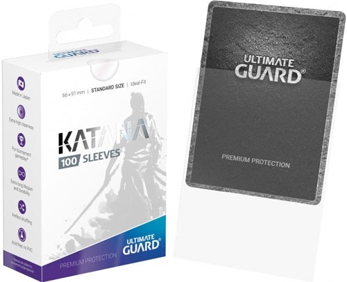 Ultimate Guard: Katana Sleeves: Clear 