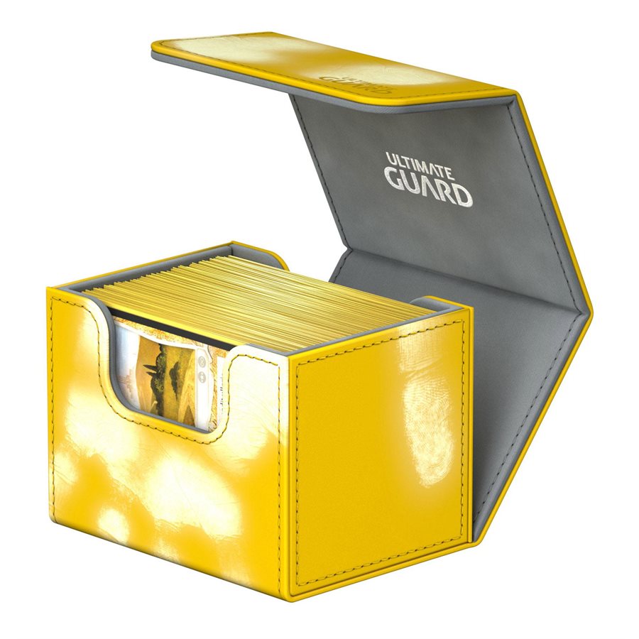 Ultimate Guard: Sidewinder Deck Case ChromiaSkin 100+: Yellow 
