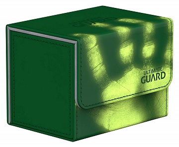 Ultimate Guard: Sidewinder Deck Case ChromiaSkin 80+: Green 