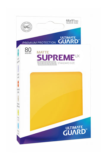 Ultimate Guard: Supreme UX Standard Matte: Yellow 