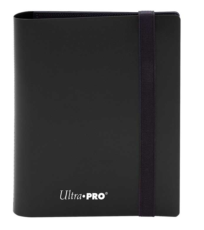 Ultra Pro: 4-Pocket Pro-Binder Eclipse: Jet Black 