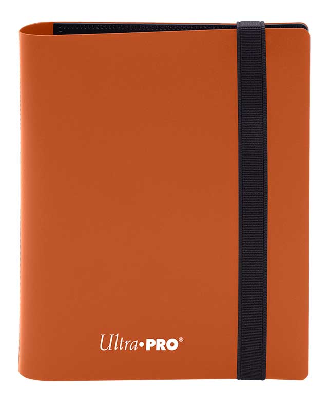 Ultra Pro: 4-Pocket Pro-Binder Eclipse: Pumpkin Orange 