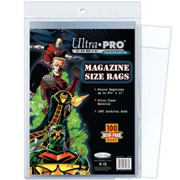 Ultra Pro: Comic Series- Magazine Size Bags 