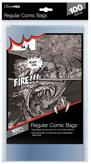 Ultra Pro: Comic Series- Regular Comic Bags 
