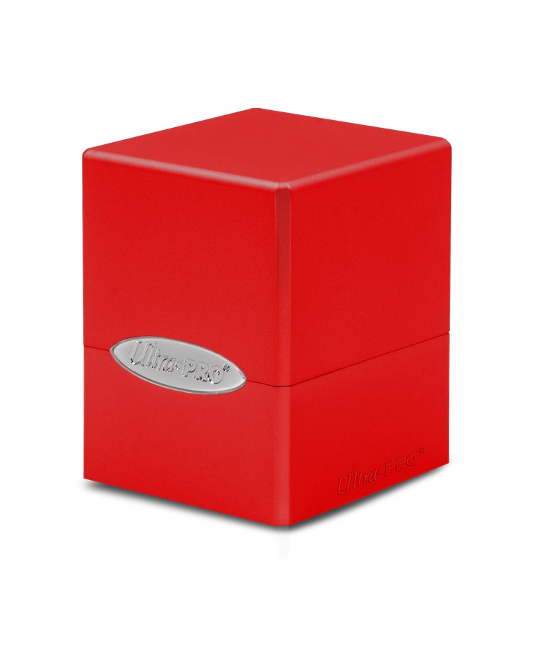 Ultra Pro: Deck Box Satin Cube: Apple Red 