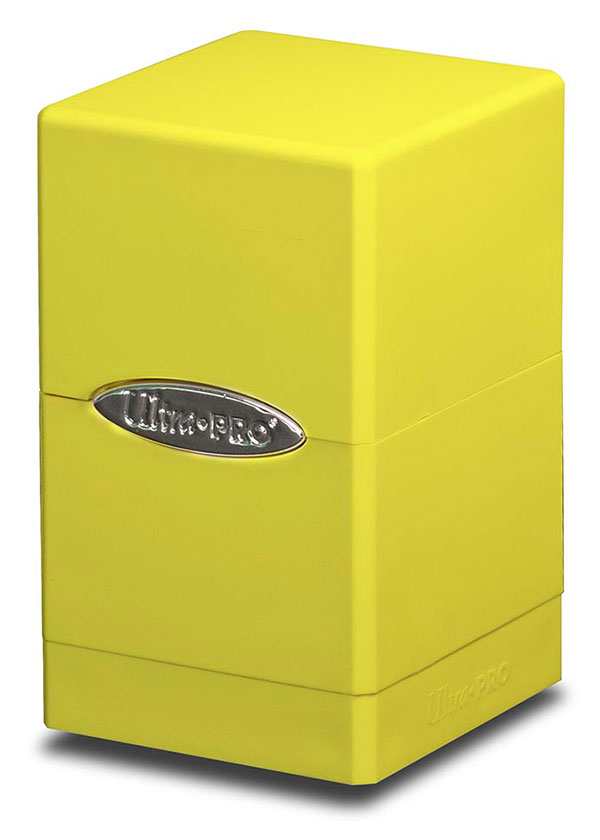 Ultra Pro: Deck Box Satin Tower: Yellow 