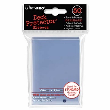 Ultra Pro: Deck Protector Sleeves (50): Clear 