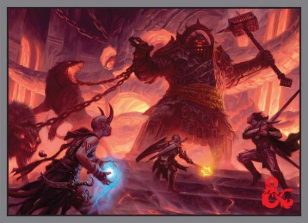 Ultra Pro: Deck Protector Sleeves (50): Dungeons and Dragons- Fire Giant 