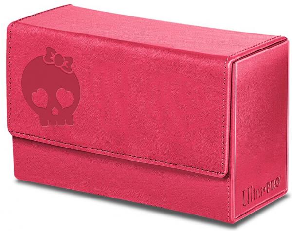 Ultra Pro: Dual Flip Deck Box: Pink with Bows 