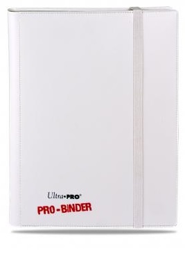 Ultra Pro: Sideloading Pro-Binder: White on White 