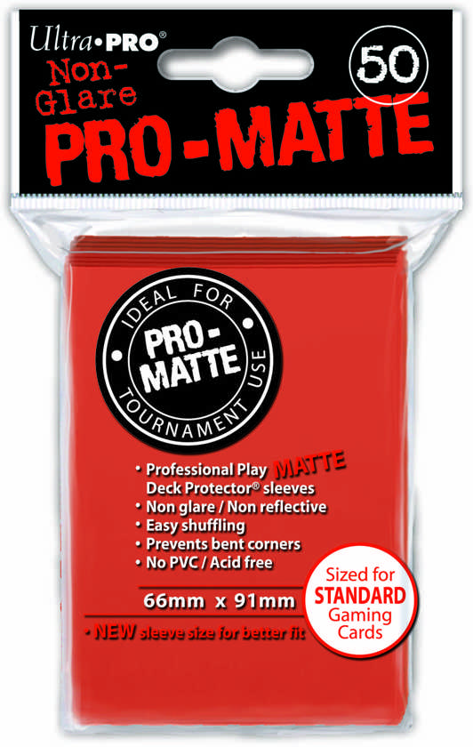 Ultra Pro: Pro-Matte Sleeves (50): PEACH 