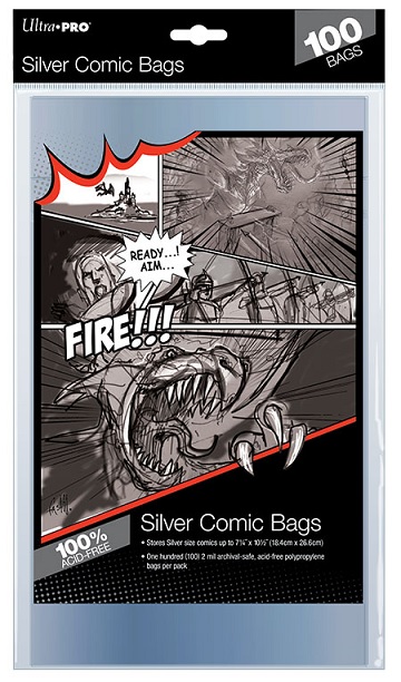Ultra Pro: Silver Comic Bags 