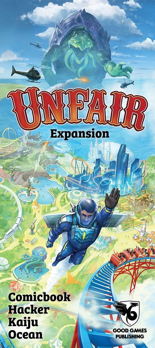 Unfair: Comicbook Hacker Kaiju Ocean 