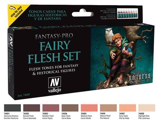 Vallejo Fantasy Pro: Fairy Flesh Set 