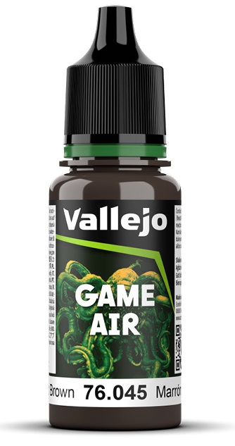 Vallejo Game Air: Charred Brown 18ml 