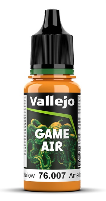 Vallejo Game Air:  Gold Yellow 18ml 