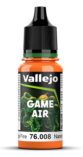 Vallejo Game Air: Orange Fire 18ml 