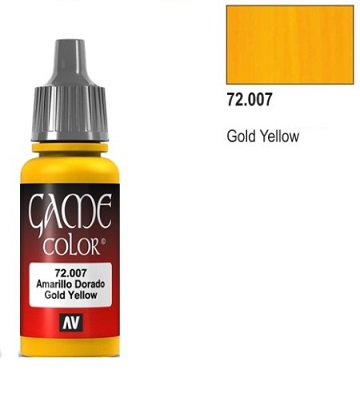 Vallejo Game Color: Gold Yellow 