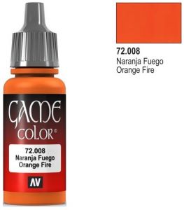 Vallejo Game Color: Orange Fire 