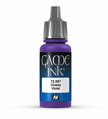 Vallejo Game Color: Ink: Violet Ink 