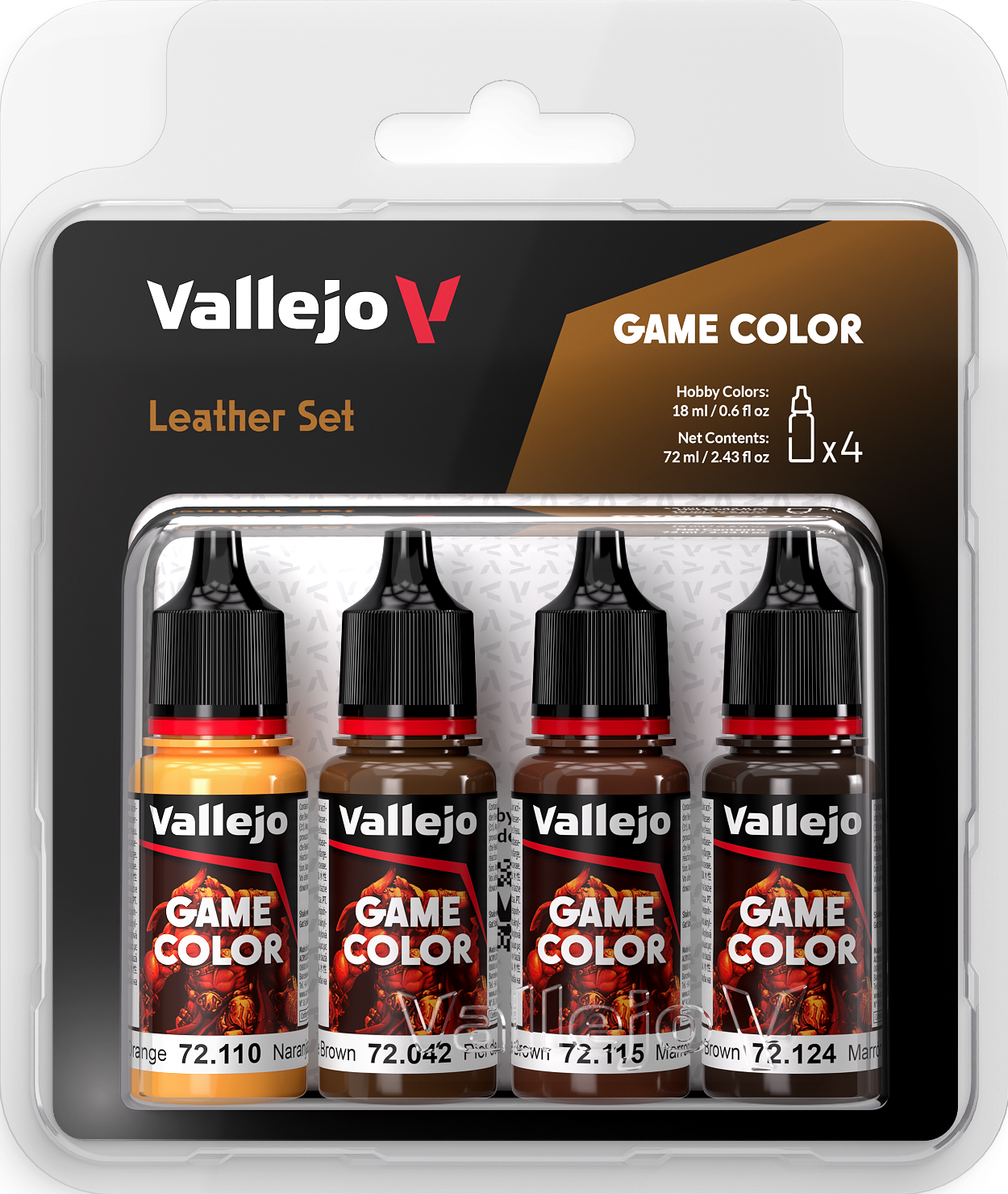 Vallejo Game Color: Leather Set 