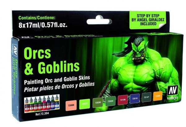 Vallejo: Game Color Series: Orcs & Goblins (Angel Giraldez) (8) 