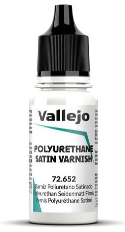 Vallejo Game Color: Auxiliary Poly Satin Varnish (18ml)  