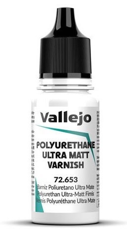 Vallejo Game Color: Auxiliary Poly Ultra Matt Varnish (18ml) 