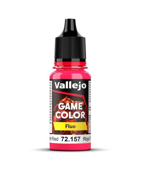 Vallejo Game Color: Fluorescent Red 