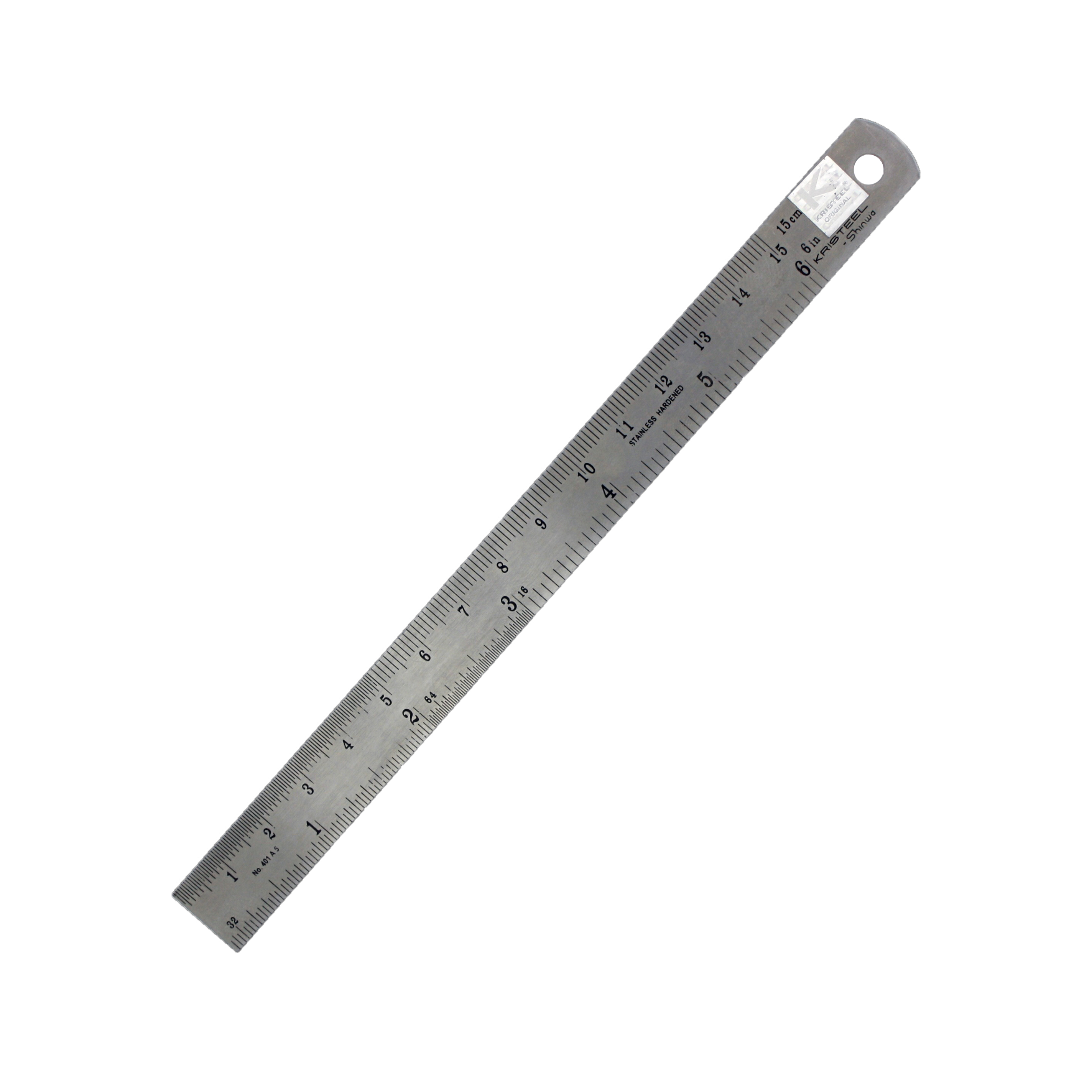 Vallejo Hobby Tools: Steel Rule (150mm) 