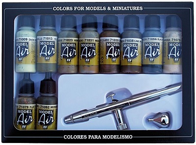 Vallejo: (71168) Model Air Camouflage Colors & Airbrush  