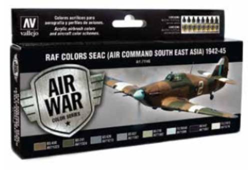 Vallejo Model Air Color 71146: RAF Colors SEAC (Air Command South East Asia) 1942-1945 