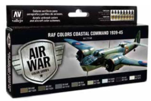 Vallejo Model Air Color 71148: RAF Colors Coastal Command 1939-1945 