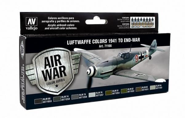 Vallejo Model Air Color 71166: Luftwaffe Colors 1941 To End-War 