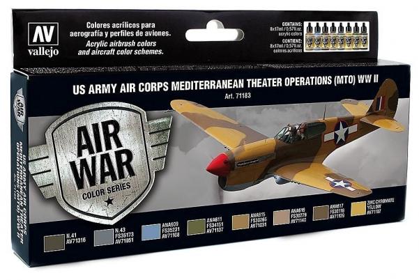 Vallejo Model Air Color 71183: US Army Air Corps Mediterranean Theater Operations (MTO) WW2 