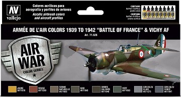 Vallejo 71626: AIR WAR COLOR 1939 TO 1942 
